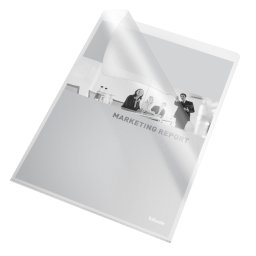 Mapa plastic cristal tip L A4 80 microni 100/set Esselte