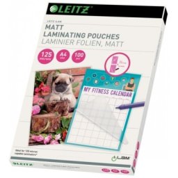 Folie laminat mata A4 125 microni Leitz