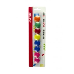 Magneti pentru tabla D20, 8 buc/blister