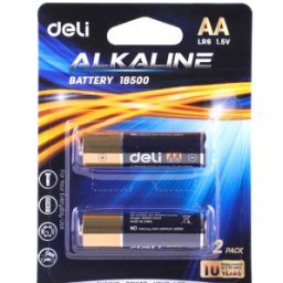 Baterii alcaline R6 AA 2/set Deli