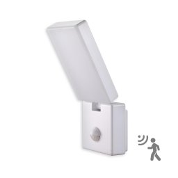 Lumină de top Faro B PIR - Lumină de inundație cu LED cu senzor FARO LED/15W/230V IP65 alb
