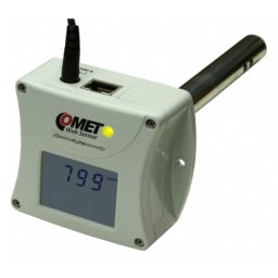 Senzor Web concentrație CO2 cu montaj în tubulatură, ETHERNET, IP65, Comet T5545