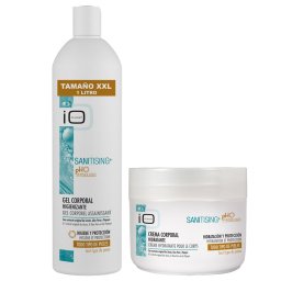 IO Planet Gel Dus si Crema Hidratanta pentru corp cu extract original de Lamaie, Aloe Vera si Papaya