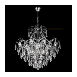 Lustră de cristal pe lanț 6xE27/60W/230V
