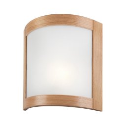 Aplică ELODIE 1xE27/60W/230V stejar