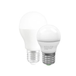 Bec LED ECOLINE G45 E27/7W/230V 3000K - BRILAGI