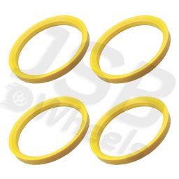 Set 4 inele de centrare jante 76-65.1 mm