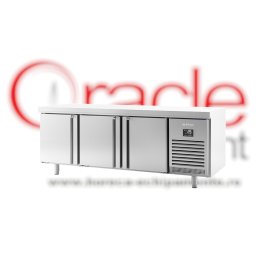 Masă frigorifică de patiserie 2185x800x850 mm, clasa A, Infrico