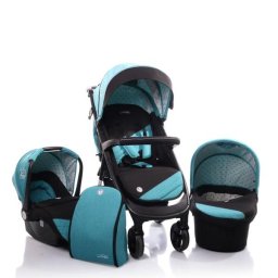 Carucior Copii 3 in 1 Cangaroo Noble Blue