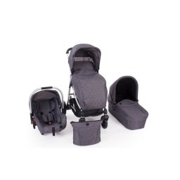 Carucior 3 in 1 Trinity Grey Melange
