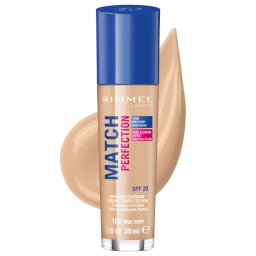 Fond de Ten Rimmel London Match Perfection SPF 20 103 True Ivory, 30ml