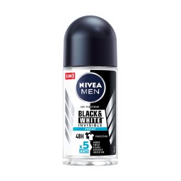 Deodorant Roll-on Antiperspirant Nivea Black White Invisible Fresh, 50ml