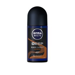 Deodorant Roll-on Antiperspirant Nivea Deep Black Carbon Espresso, 50ml