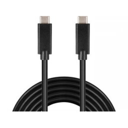 Cablu USB 3.2 Gen 2x2-C la USB-C 3A 20Gbit/s T-T 1m, ku31cg1bk