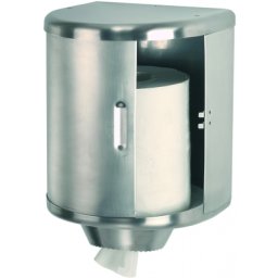 Dispenser rulou prosop, inox satinat, diametrul 250 mm, Mediclinics