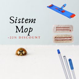 SISTEM COMPLET MOP PROFESIONAL 40CM