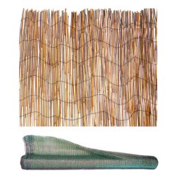 Set 2 trestii, 2x5 m + Plasa umbrire, 80 g/mp, 10x2 m