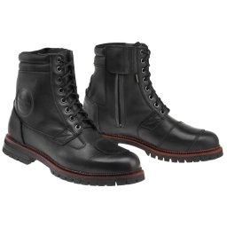 Ghete Moto Chopper GoreTex & Piele Naturală GAERNE G-STONE · Negru