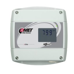 Traductor concentrație CO2 cu sondă inclusă, Comet T5640, ETHERNET, PoE, Modbus TCP
