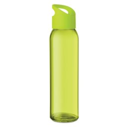 Bidon sport din sticla, cu maner, 470 ml, Everestus, 9IA19198, Polipropilena, Verde