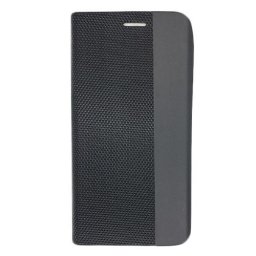 Husa iPhone 11 Pro 5.8 Flip Negru Textil