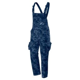 Salopeta de lucru Camo Navy, camuflaj albastru, marimea M/50, NEO