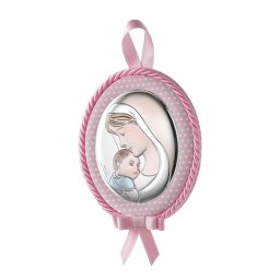 Icoana Patut Fetite Maica si Pruncul 9x12cm cu Melodie