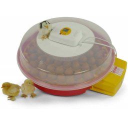 Incubator Electric PUISOR X2 IO-104 – Incubator Automat cu Întoarcere la 1 ora, Afișaj Digital & Capac Transparent,Clocitor Electric Automat pentru Ouă
