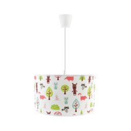 Lustră pe cablu pentru copii FOREST 1xE27/60W/230V