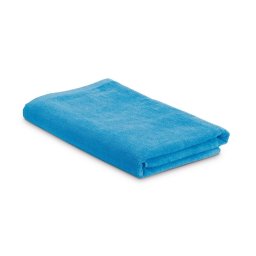 Prosop de plaja 150x75 cm, gentuta netesuta, Everestus, BH, catifea bumbac 320 g/m², albastru deschis