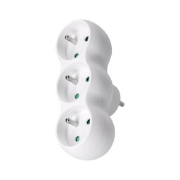 Priză triplă 3x10A/230V Solight P100
