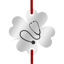 Martisor Bratara Inox Trifoi Argintiu Stetoscop Doctor