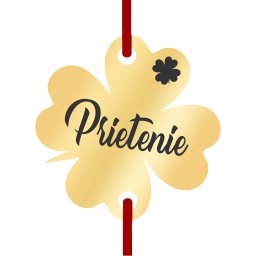 Martisor Bratara Inox Trifoi Auriu Trifoias Prietenie