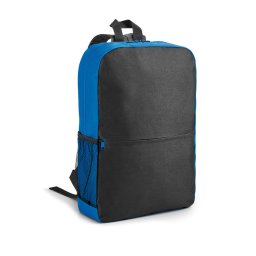 Geanta laptop 15.6 inch, buzunar lateral si frontal, Everestus, 20IAN551, Albastru, Poliester 600D