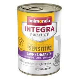 Conservă pentru câini Animonda Int. Protect Sensitive, miel și amarant 400 g (86420)