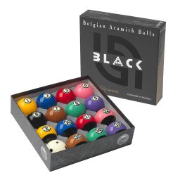 Set de bile Tournament TV Black 57.2mm Aramith