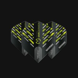 Fluturasi Prism Alpha MvG Black, Green & Grey Chevron Winmau