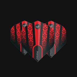 Fluturasi Prism Alpha Red with Black Stars Winmau