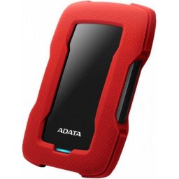 HDD Extern ADATA Durable HD330 1TB, Shock Sensor, 2.5", USB 3.1, Rosu