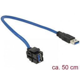 Keystone USB 3.0 250 grade T-M 0.5m, Delock 86375