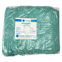 Boneta de unica folosinta - verde- 100 buc. 1 pachet
