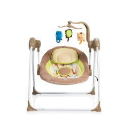 Leagan Electric Moni Baby Swing+ Cappucino