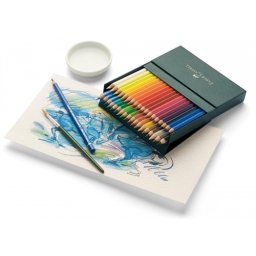 Creioane colorate Acuarela Albrecht Durer, cutie Studio, 36 culori/set Faber-Castell