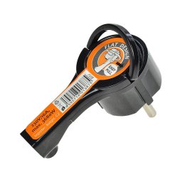 Fișă de curent unghiulară 230V/16A neagră Solight P50B