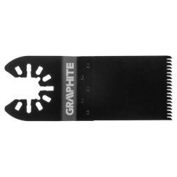 Panza/lama fierastrau, pentru multifunctional, HCS, 3 fete ascutite, pentru lemn, 34 mm, Graphite