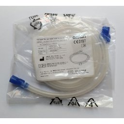 Furtun aer din silicon pentru nebulizatoare OMRON CompAir - C801, C801KD, C28P (model vechi, patratos), C28E, C29, C30 - Lungime 1 m (se poate fierbe)