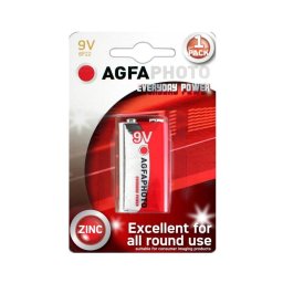 Baterie de zinc 6F22 9V AGFAPHOTO AP-6F22-1S