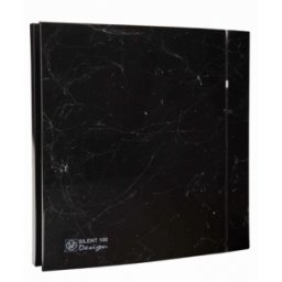Ventilator baie Soler&Palau model SILENT-200 CRZ MARBLE BLACK DESIGN - 4C (220-240V 50HZ)