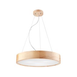 Lustr NATURAL 3xE27/60W/230V, 47 cm, lemn de pin