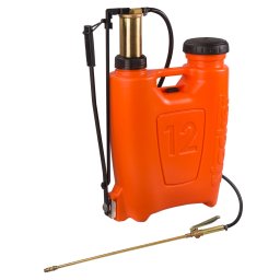 Pompa manuala de presiune, tip rucsac 12 litri, cu piston si lance din bronz
